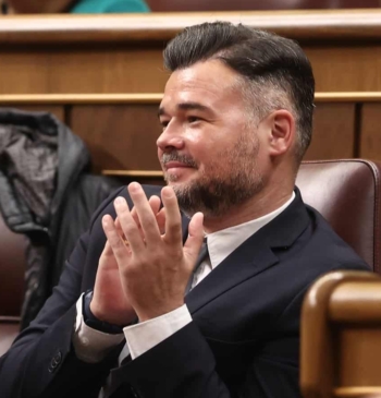 Rufián apoya a Sánchez aunque Ábalos entre en la cárcel: "Es cosa [...]