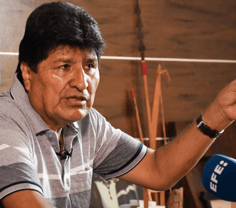 Evo Morales arremete contra Felipe VI y "el primer presidente español" de Bolivia