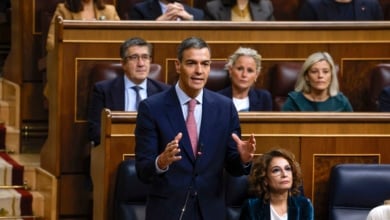 Sánchez insiste en su "tolerancia cero con la corrupción" y se escuda en el caso del PP en Almería y en Mazón para no responder de Cerdán