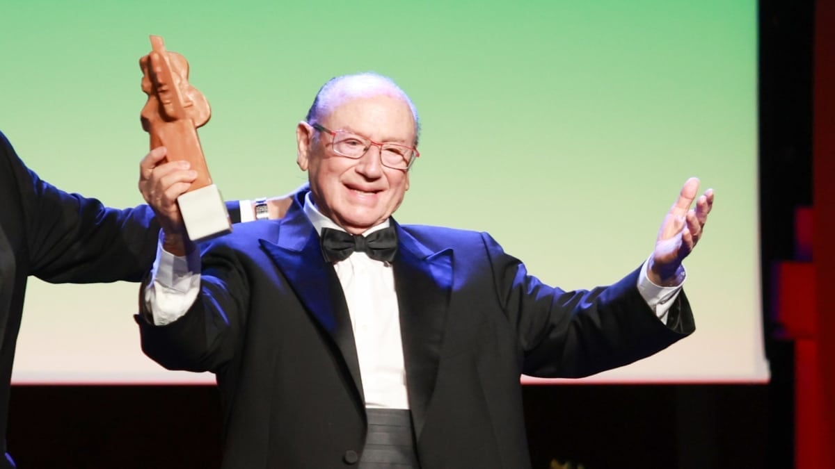 Fosforito en junio de 2024, cuando recibió el reconocimiento de los primeros Premios del Flamenco Cajasol en Sevilla.