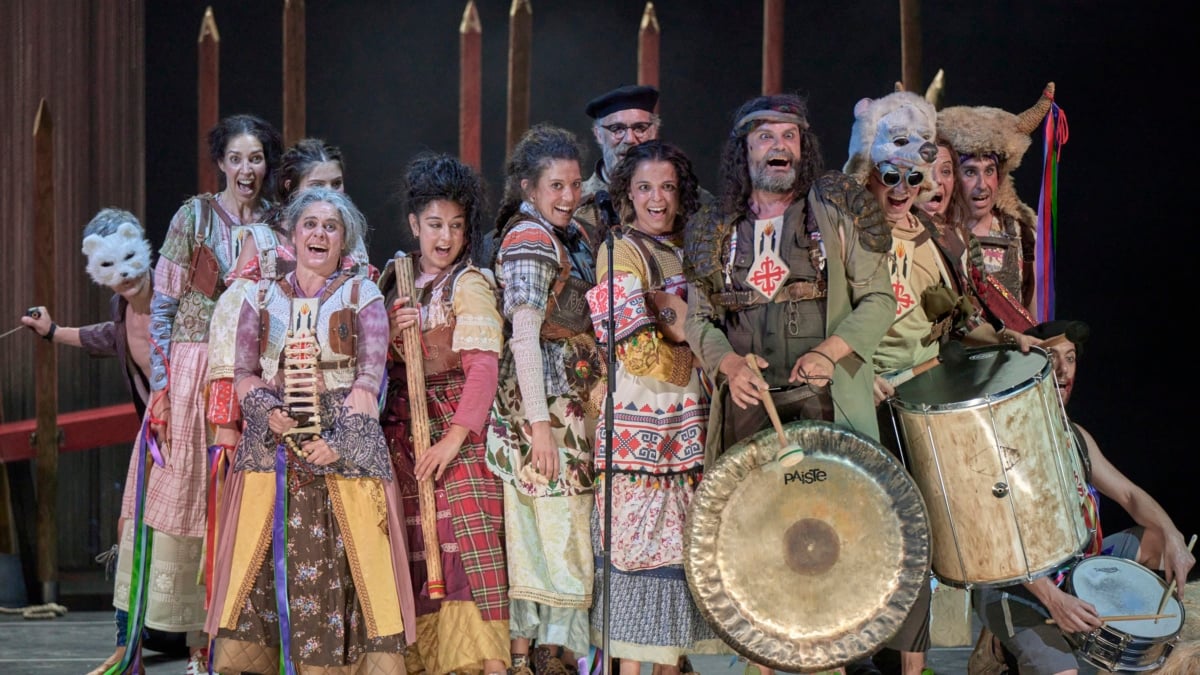 Escena del 'Fuenteovejuna' dirigido por Rakel Camacho.