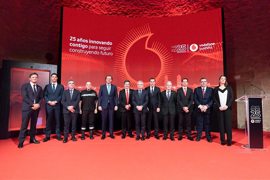 Vodafone Business conmemora su 25aniversario en Cataluña con una gala de premios a la innovación empresarial