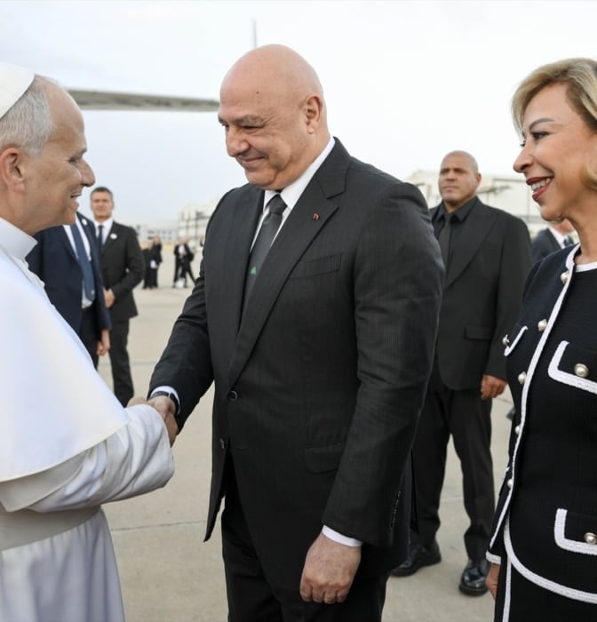 León XIV aterriza en Beirut, en la segunda etapa de su primer [...]