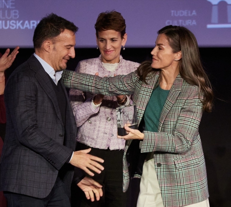 Homenaje en Tudela a un 'engañado' Amenábar con doña Letizia de por medio: "Sabe más de cine que todos nosotros"