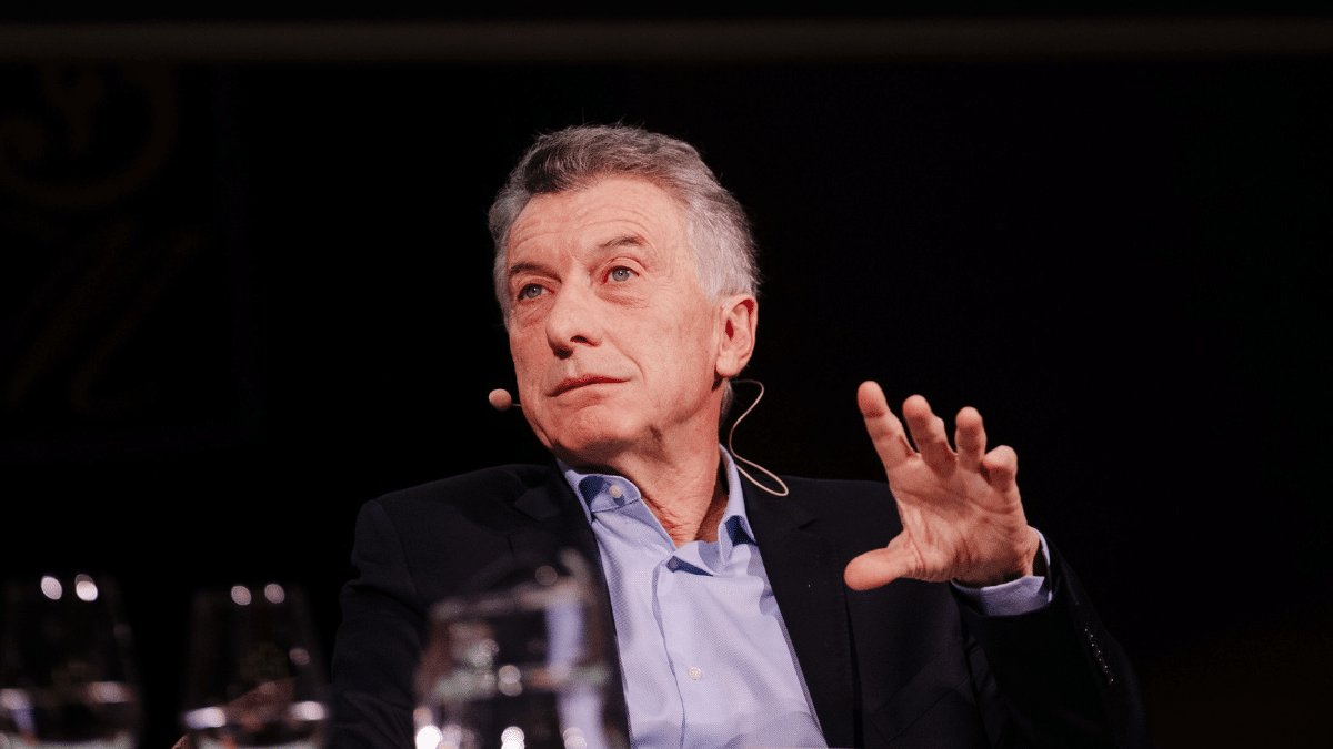 El expresidente argentino Mauricio Macri.