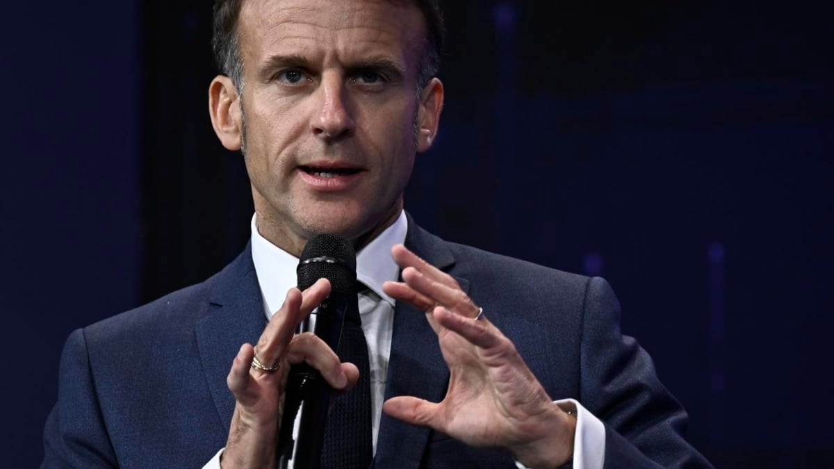 Emmanuel Macron, presidente de Francia