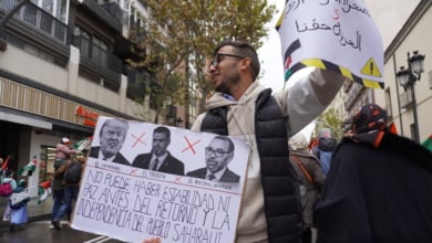 Miles de personas claman en Madrid contra el giro de Sánchez en el Sáhara: “Es un gobierno traidor”
