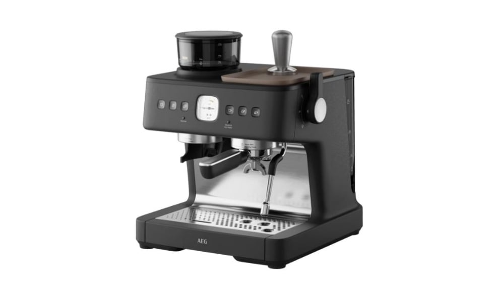 Cafetera espresso AEG