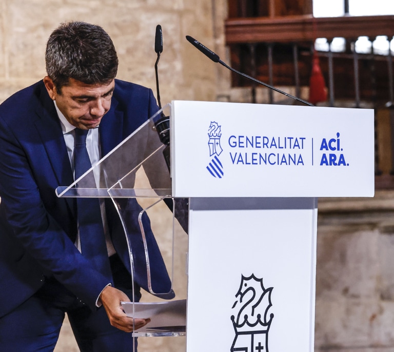 Desazón y distanciamiento con un Mazón al que no se controló