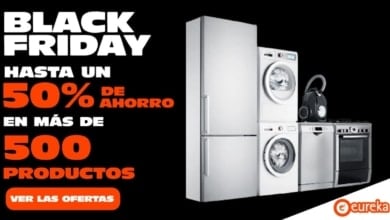 5 ofertas que están arrasando en el Black Friday de Eureka Electrodomésticos ¡con hasta un 50% de descuento!