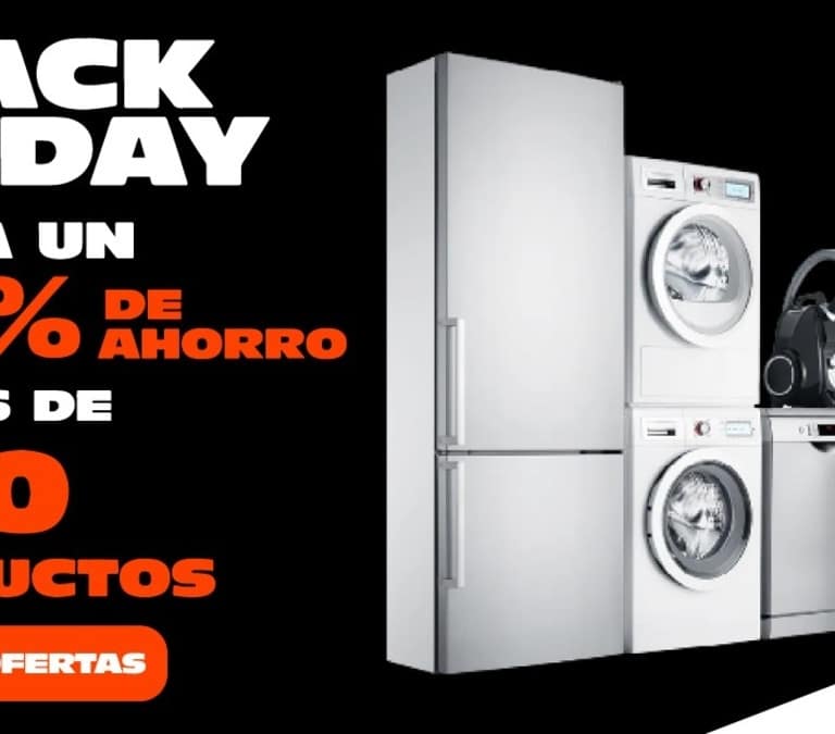 5 ofertas que están arrasando en el Black Friday de Eureka Electrodomésticos ¡con hasta un 50% de descuento!