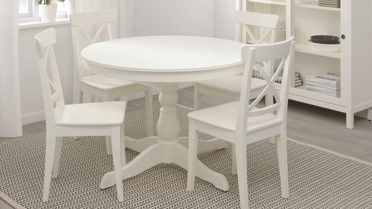 mesa extensible INGATORP de IKEA