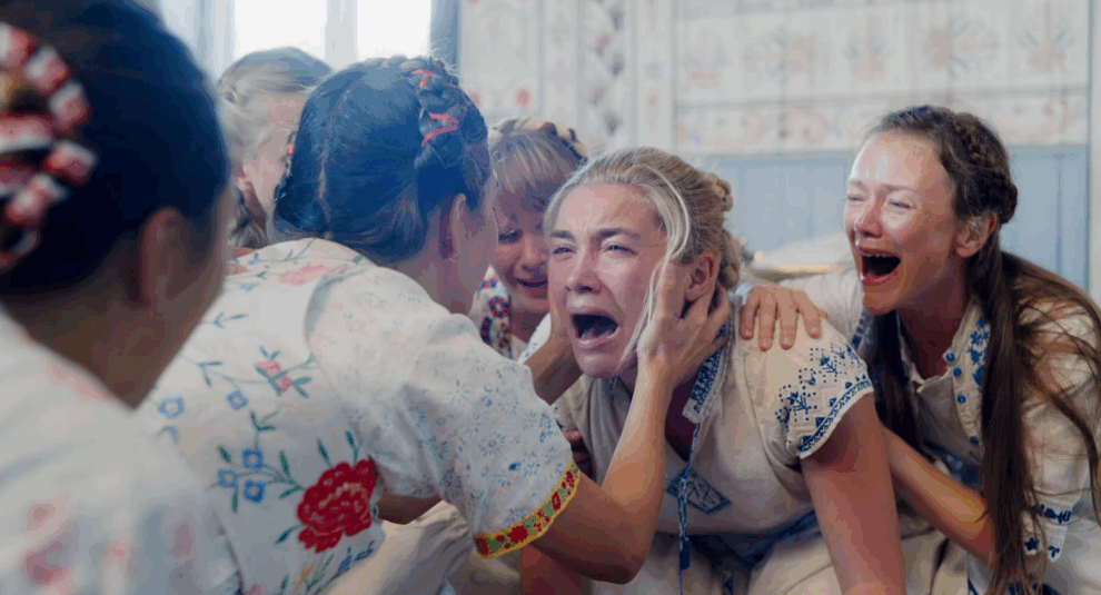 Florence Pugh en una de las escenas de 'Midsommar'