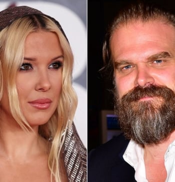 Millie Bobby Brown denuncia a su compañero David Harbour