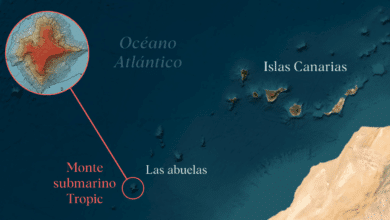El monte de 'Las Abuelas' canarias, el tesoro submarino que Marruecos quiere arrebatar a España