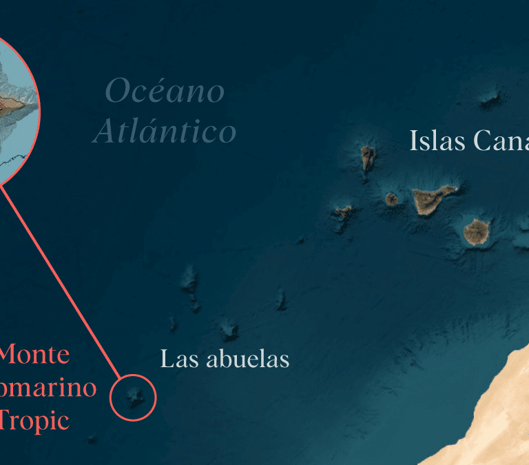 El monte canario de 'Las Abuelas', el tesoro submarino que Marruecos quiere arrebatar a España