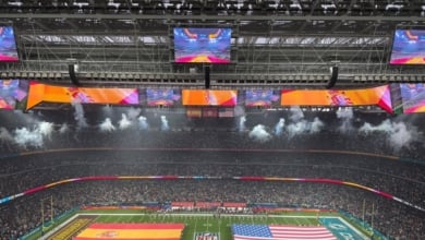 La NFL saca pecho del ambientazo en el Bernabéu con los himnos de España y EEUU