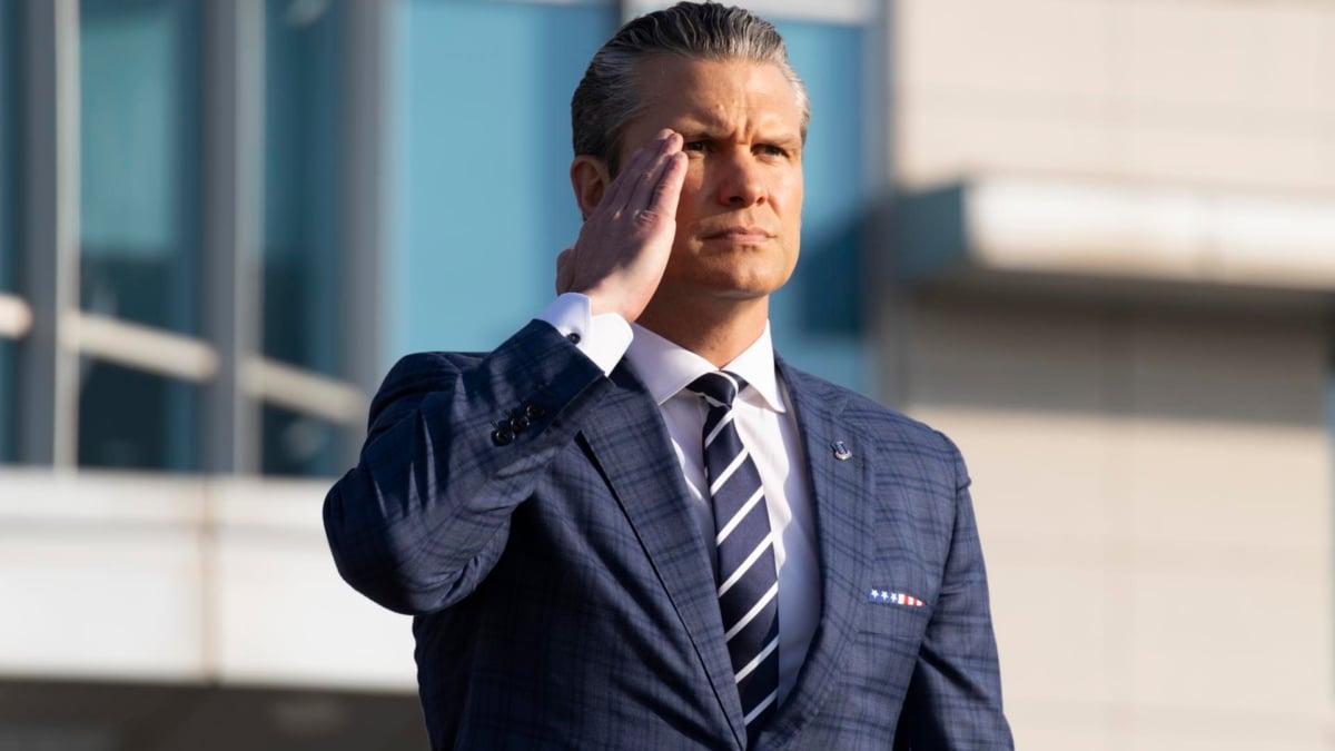Pete Hegseth, jefe del Pentágono
