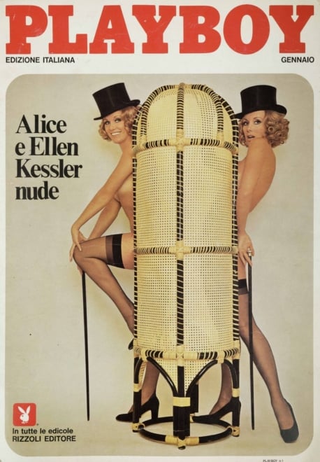 La portada de 'Playboy' protagonizada por las hermanas Kessler.