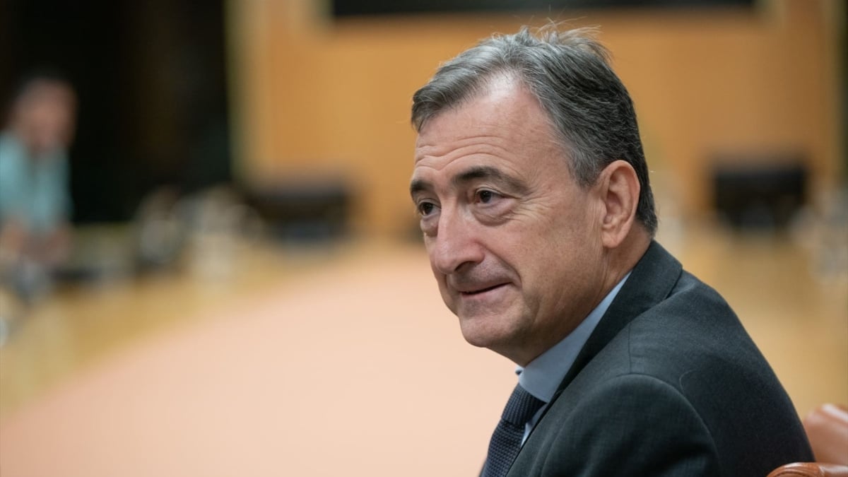 El presidente del PNV, Aitor Esteban