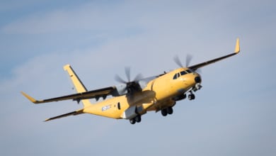 El primer vuelo del C295, el futuro avión de rescate del Ejército del Aire