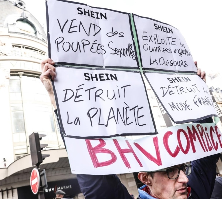 El Gobierno francés inicia la suspensión de Shein mientras la plataforma inaugura tienda física en París