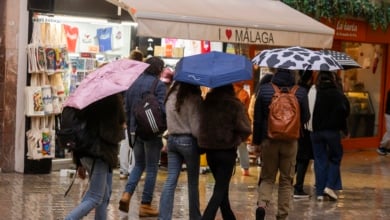 2026 comenzará con fuertes precipitaciones y un desplome de las temperaturas