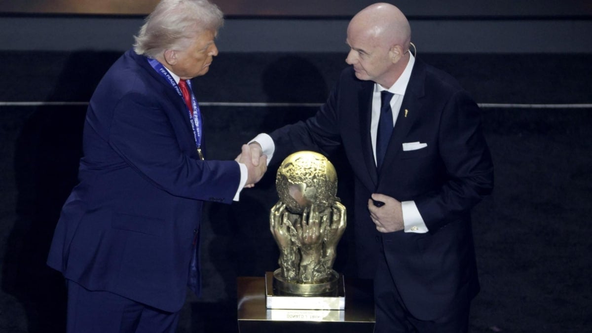 La FIFA se inventa un Premio de la Paz para Trump: "En nombre de más de 5.000 millones de aficionados al fútbol"