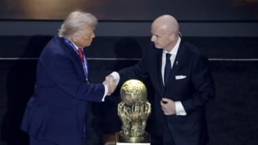 La FIFA se inventa un Premio de la Paz para Trump: "En nombre de más de 5.000 millones de aficionados al fútbol"