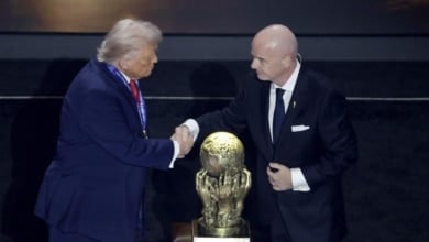 La FIFA se inventa un Premio de la Paz para Trump: "En nombre de más de 5.000 millones de aficionados al fútbol"