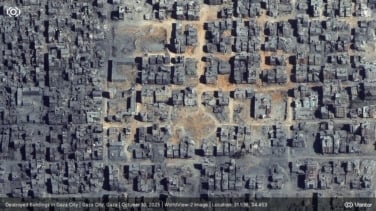 2025, un año de guerras y desastres climáticos visto desde el espacio