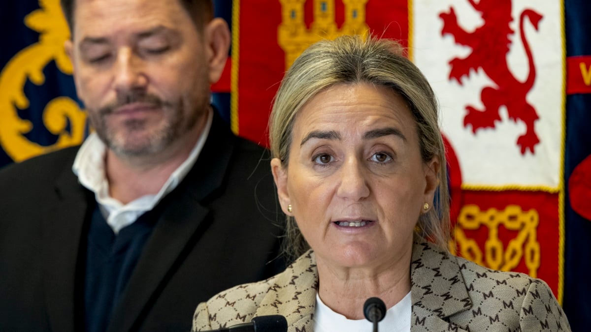 MADRID, 22/12/2025.- Fotografía reciente de la delegada del Gobierno de España en Castilla-La Mancha, Milagros Tolón, durante una comparecencia en Ciudad Real. Milagros Tolón será la nueva ministra de Educación, Formación Profesional y Deportes, según anunció el presidente del Gobierno, Pedro Sánchez, en una declaración institucional desde el complejo de la Moncloa, este lunes. EFE/ Jesús Monroy