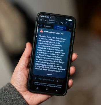 Activan el aviso rojo por lluvias en Málaga y envían el mensaje [...]