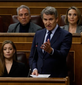 Feijóo dispara a Sánchez sobre el 'caso Salazar': "La lección de feminismo [...]