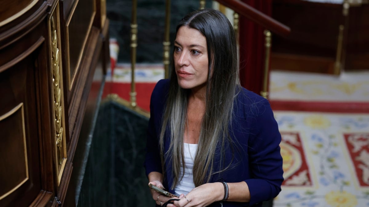 MADRID, 26/11/2025.- La portavoz de Junts per Catalunya, Míriam Nogueras durante la sesión de control al Ejecutivo este miércoles en el Congreso. EFE/ Zipi