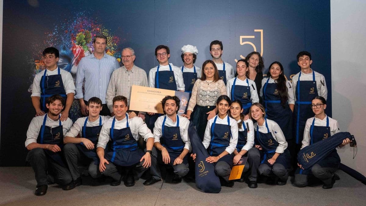 Rodrigo Doval, ganador de la décima edición del Cinco Jotas Cooking Challenge