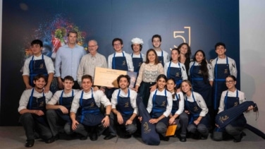 Rodrigo Doval, ganador de la décima edición del Cinco Jotas Cooking Challenge