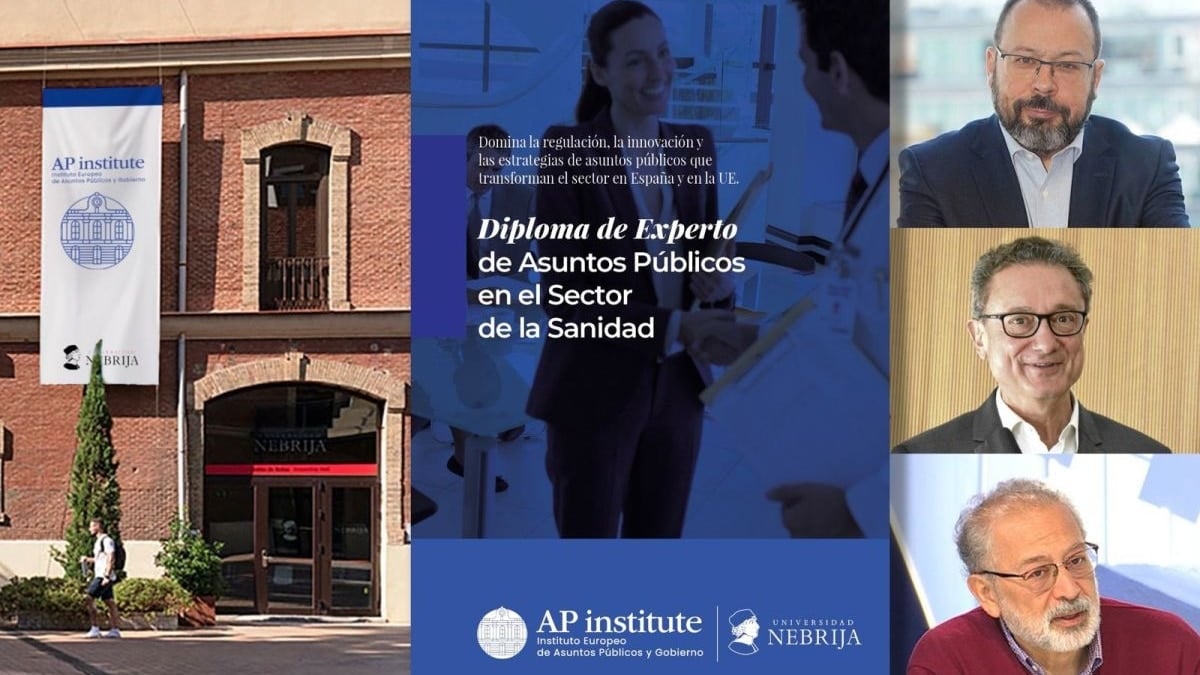 César Hernández García, Josep M. Pomar y Daniel López Acuña se suman al Diploma de Experto en Asuntos Públicos en Sanidad de AP institute | Universidad Nebrija