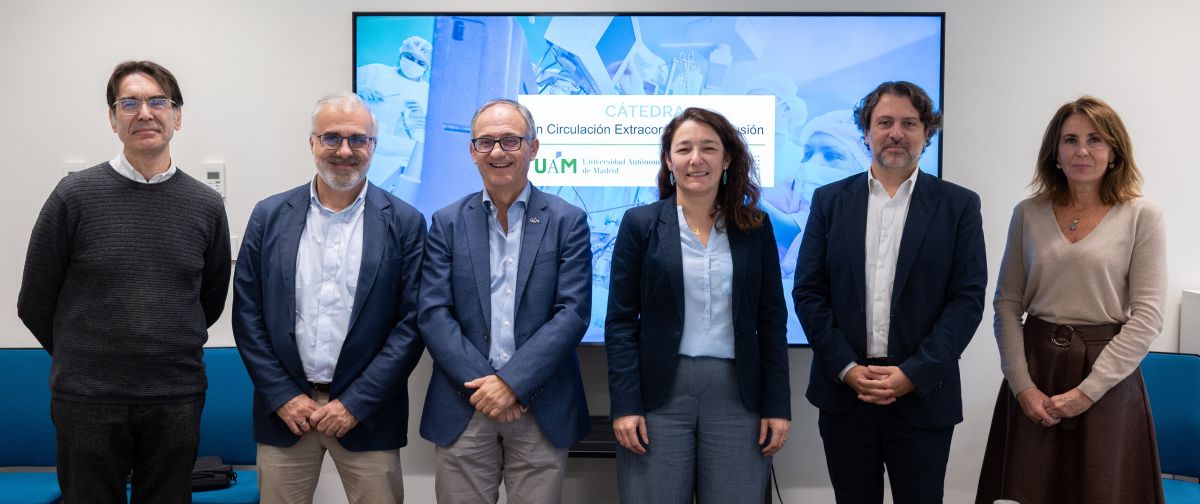 La FUAM y la Fundación Jiménez Díaz firman la extensión de la Cátedra en Circulación Extracorpórea y Perfusión