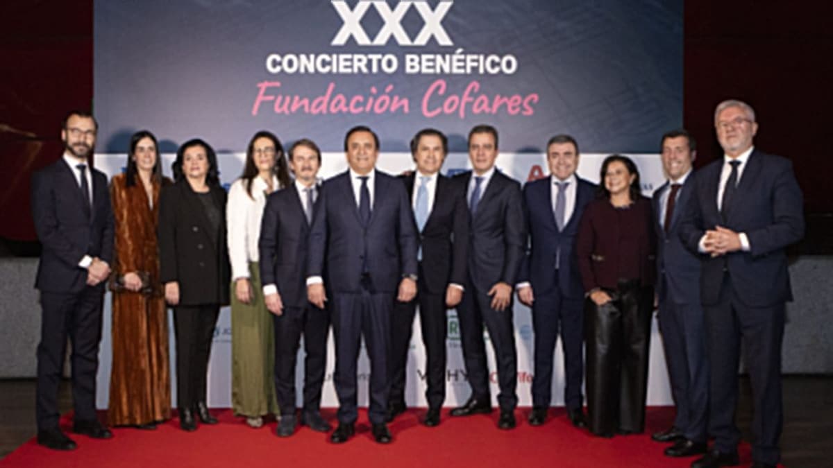 La Fundación Cofares celebra su 30º Concierto Benéfico De Navidad y premia a la Fundación Claudia Tecglen