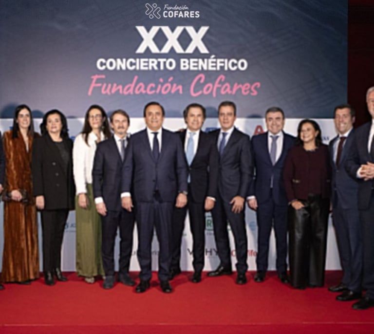 La Fundación Cofares celebra su 30º Concierto Benéfico De Navidad y premia a la Fundación Claudia Tecglen