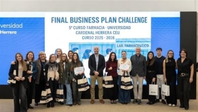 Estudiantes de Farmacia de la CEU UCH presentan proyectos innovadores con impacto social en el I Business Plan Challenge de ISDIN