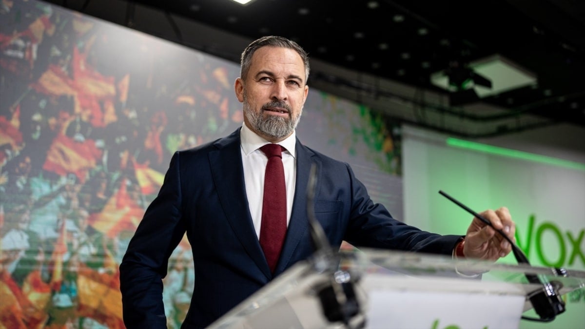 Abascal reniega de su apoyo a los gobiernos autonómicos del PP en su mensaje de fin de año