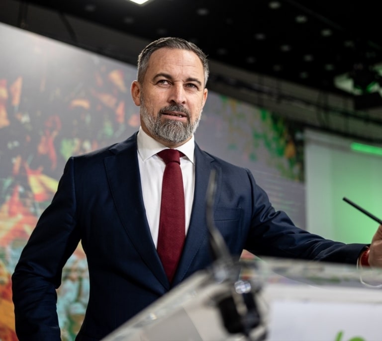 Abascal reniega de su apoyo a los gobiernos autonómicos del PP en su mensaje de fin de año