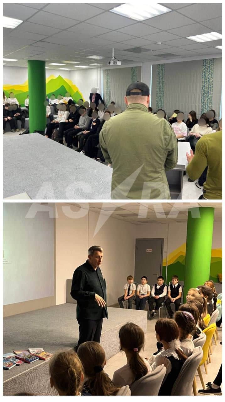 Imagen de las charlas publicada por el medio independiente ruso Astra.