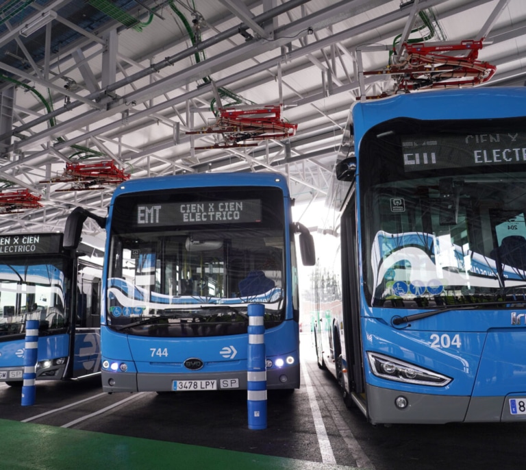 EMT Madrid amplía su flota con 120 nuevos autobuses eléctricos en 2026 y 2027