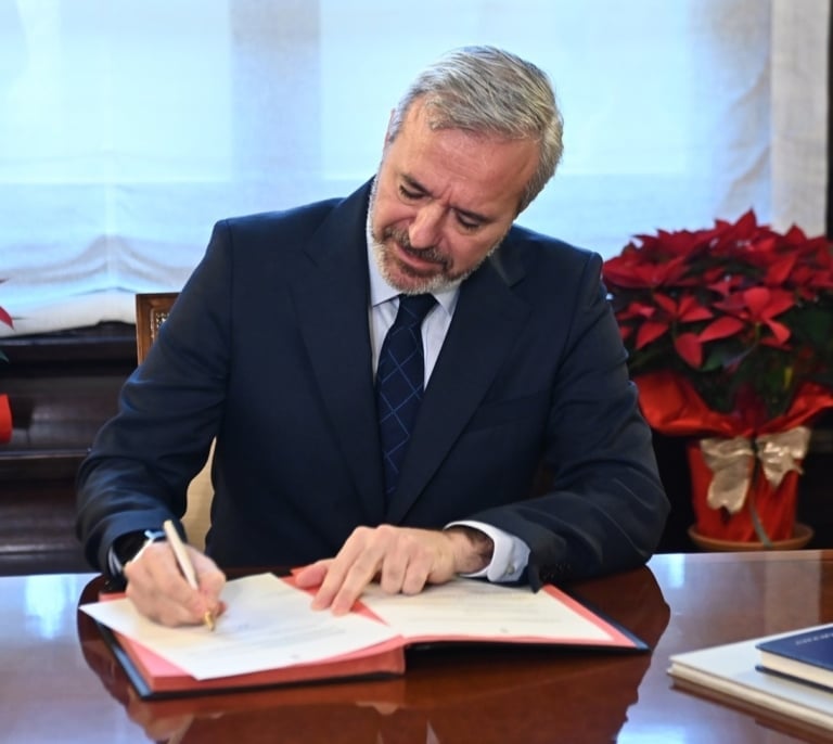 Azcón oficializa el adelanto electoral para el 8 de febrero: "Es lo más sensato y lo más democrático"