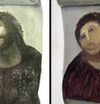 Muere la autora de la restauración del 'Ecce homo' Cecilia Giménez