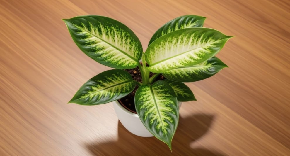 Dieffenbachia planta