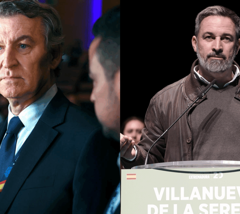 Feijóo y Abascal, pistoleros en Extremadura